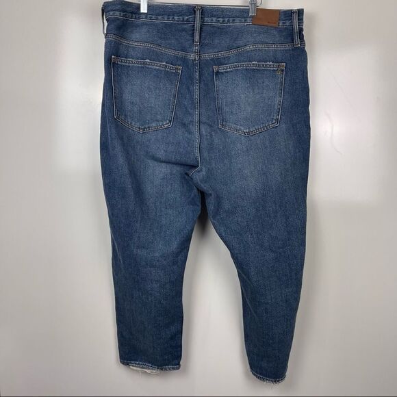 Madewell The Mom Jean High Rise Downey Wash Women's Size Petite P35 Plus Size - Picture 7 of 9